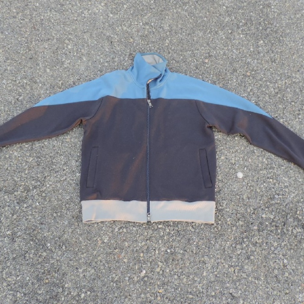 Banana Republic blue shirt sweatshirt sweat LS